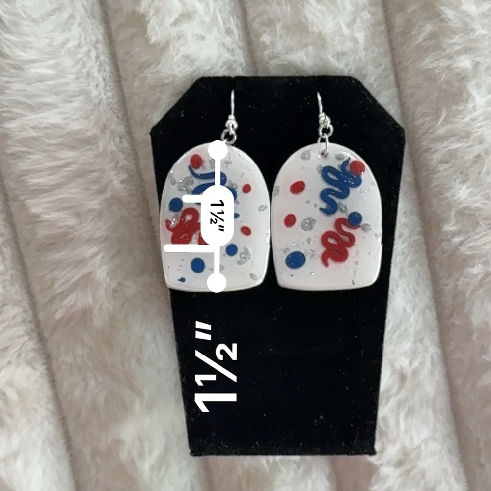 Colorful Abstract Earrings